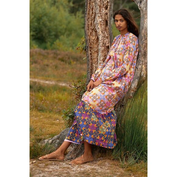 Anthropologie Rosamel Maxi Dress Roopa Pemmaraju XS NWT - Picture 3 of 3